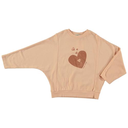 Tocoto Vintage Sweatshirt Med Tryk Lyserød 4 Y  Lyserød  4 år  Piger