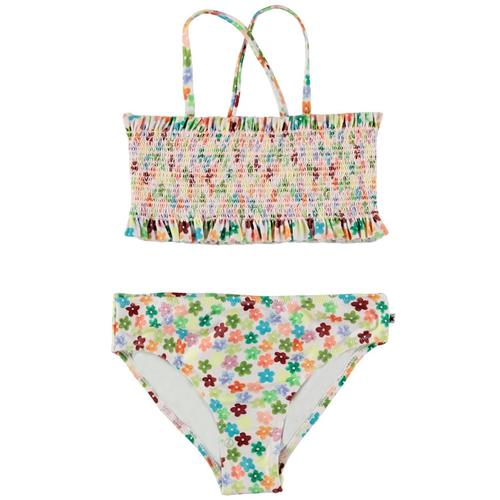Molo Nita Bikini Flower Petit 134/140 cm  Grøn  134/140 cm  Piger