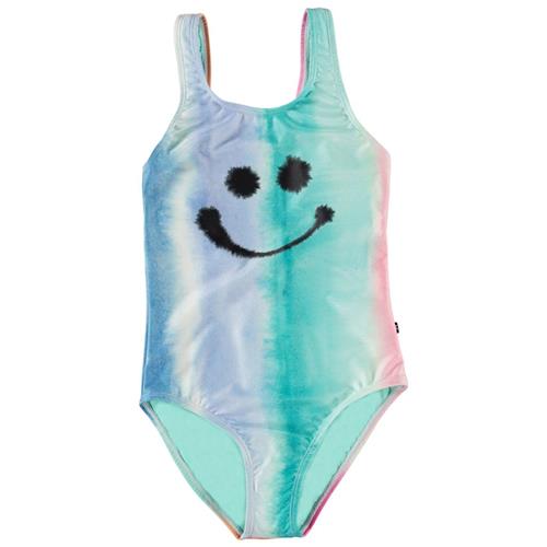 Molo Nika Badedragt Colorful Smile 86 cm  Blå  86 cm  Piger
