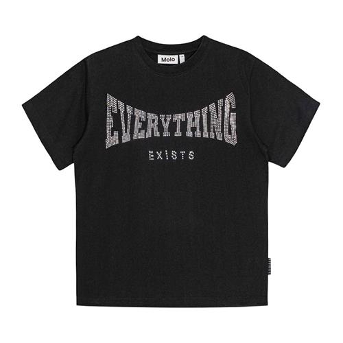 Molo GOTS Rodney T-shirt Sort 110 cm  Sort  110 cm  Drenge, Piger