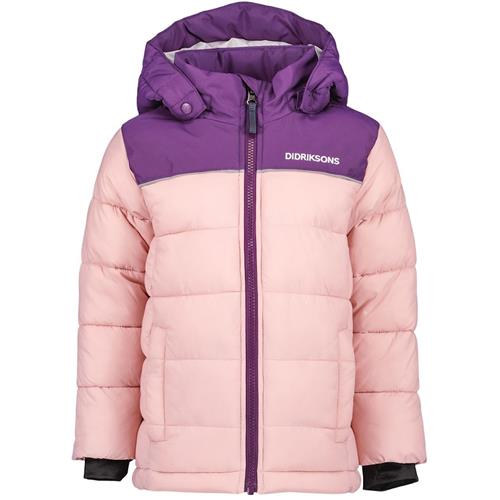Didriksons Fox Kids Jakke Dusty Pink 80 cm  Lyserød  80 cm  Drenge, Piger