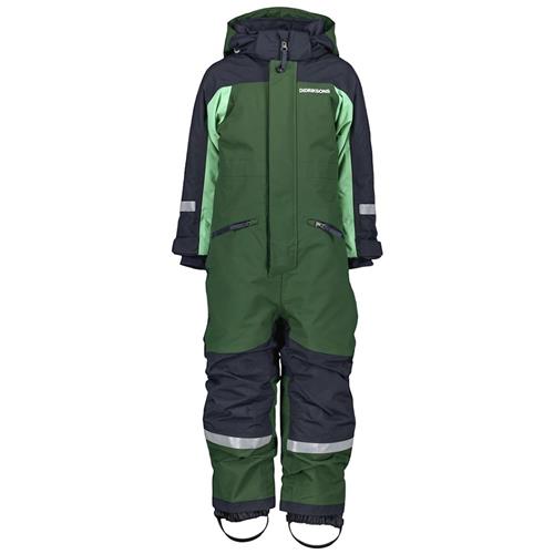 Didriksons Neptun Winter Coverall Pine Green 90 cm  Grøn  90 cm  Drenge, Piger