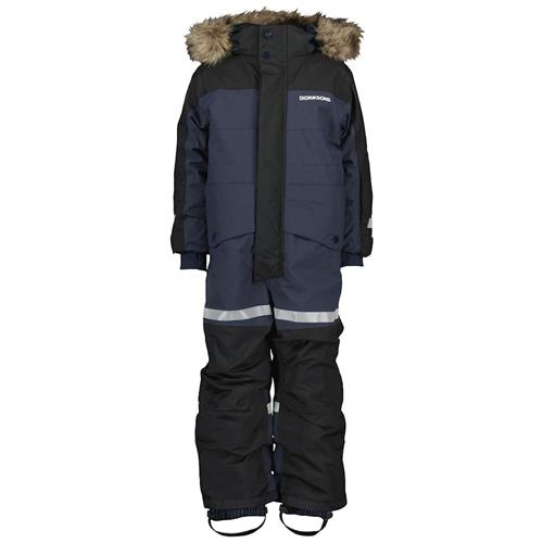 Didriksons BJÄRVEN Flyverdragt Navy 80 cm  Marineblå  80 cm  Drenge, Piger