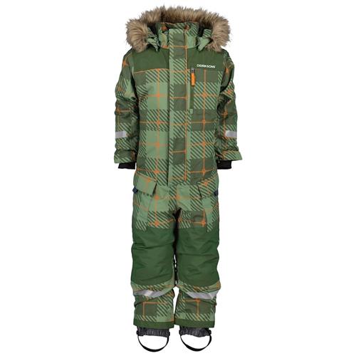 Didriksons Polarbjörnen Winter Coveralls Pine Green 100 cm  Grøn  100 cm  Drenge, Piger