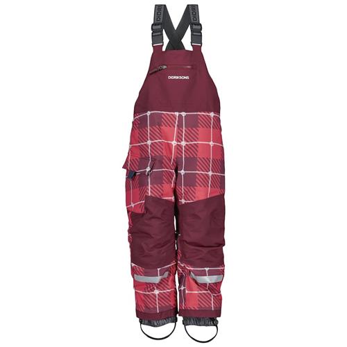 Didriksons Polarbjörn Termo Bukser Rusty Wine 100 cm  Rød  100 cm  Drenge, Piger