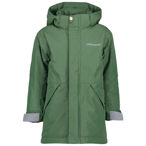 Didriksons Tundran Parka Pine Green 100 cm  Grøn  100 cm  Drenge, Piger