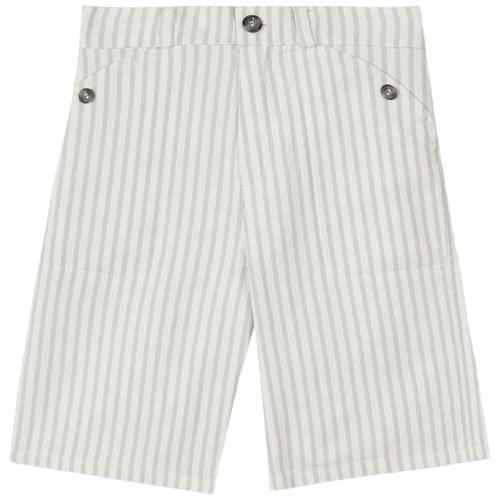 Tartine et Chocolat Stribet Shorts Grøn 10 Y  Grøn  10 år  Drenge