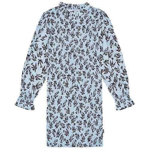 Molo Calesta Kjole Blue Studio Birds 158/164 cm  Blå  158/164 cm  Piger