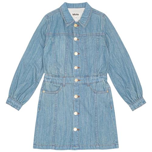 Molo Chaya Cowboykjole Washed Denim Blue 146/152 cm  Blå  146/152 cm  Piger