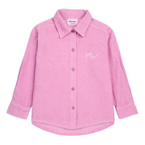 Bobo Choses Bobo Choses Broderet Manchesterskjorte Lyserød 8-9 Y  Lyserød  8-9 år  Piger