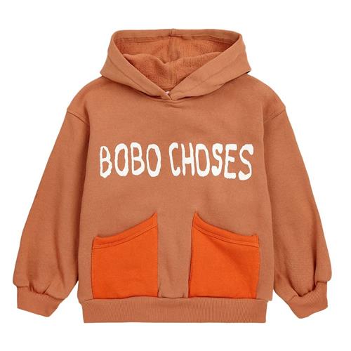 Bobo Choses Bobo Choses Shadow Hættetrøje Brun 4-5 Y  Brun  4-5 år  Drenge, Piger