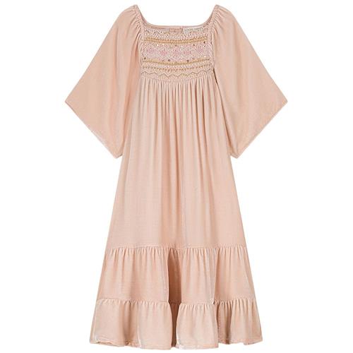 Louise Misha Olivina Kjole Blush 2 Y  Lyserød  2 år  Piger
