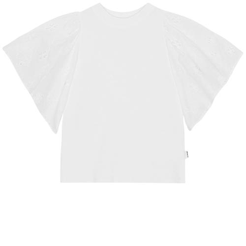 Molo GOTS Ritza T-shirt Hvid 104cm  Hvid  104 cm  Piger