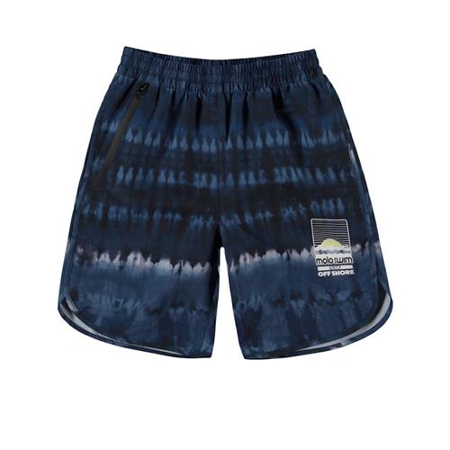 Molo Nox Badebukser Indigo Tie Dye 110/116 cm  Marineblå  110/116 cm  Drenge