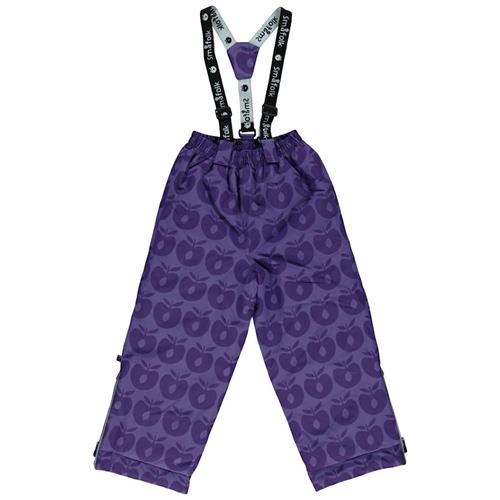 Småfolk Skibukser Apples Purple 1-2 Y  Lilla  1-2 år  Piger