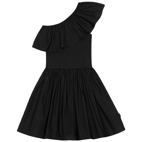 Molo GOTS Chloey Kjole Sort 98/104 cm  Sort  98/104 cm  Piger