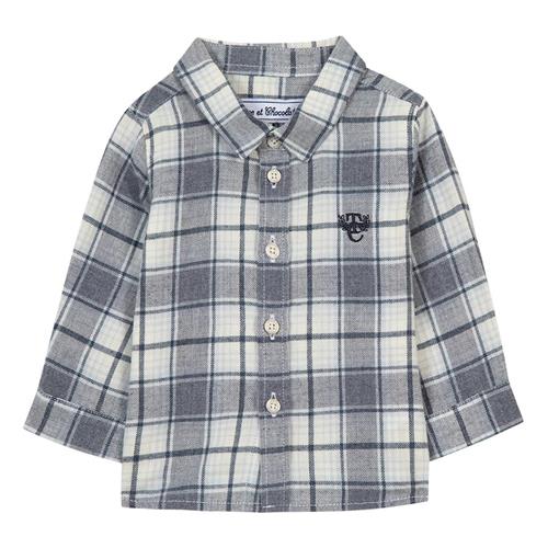 Tartine et Chocolat Heather Cotton Shirt Medium Heather Grey 1 Y  Grå  1 år  Drenge