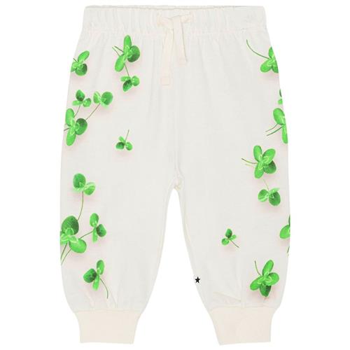 Molo GOTS Simeon Joggingbukser Clovers 80 cm  Beige  80 cm  Piger