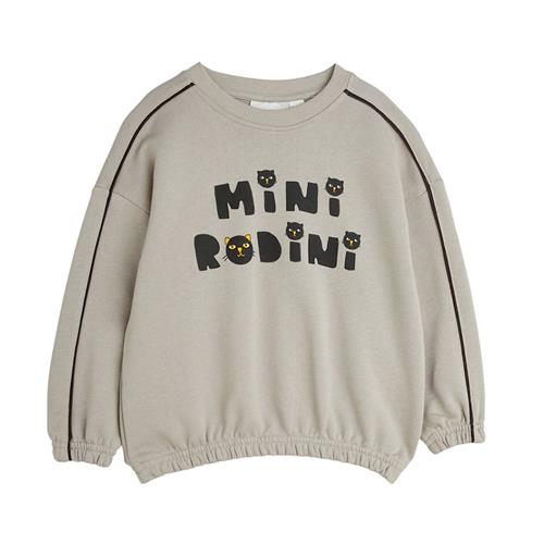 Mini Rodini Mini Rodini Cats Sweatshirt Grey Grey 140/146 cm  Grå  140/146 cm  Drenge, Piger
