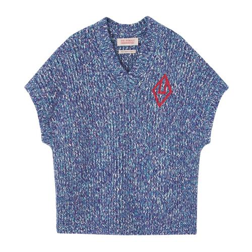 The Animals Observatory Bat Vest Soft Yellow 8 Y  Blå  8 år  Drenge, Piger