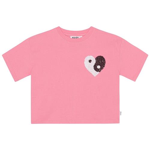 Molo GOTS Reinette T-shirt Confetti 164 cm  Lyserød  164 cm  Piger