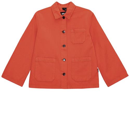 Molo Hellen Jakke Red Clay 104cm  Rød  104 cm  Drenge, Piger