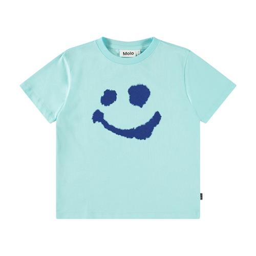 Molo Rame T-Shirt Water Smile Blue 110 cm  Blå  110 cm  Drenge
