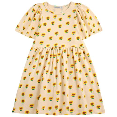 Bobo Choses Sunflower All Over Kjole Offwhite 8-9 Y  Creme  8-9 år  Piger