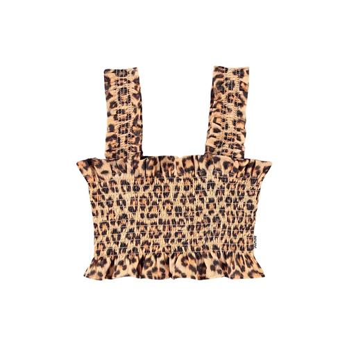 Molo Rolfia Top Allover Leo 158/164 cm  Brun  158/164 cm  Piger