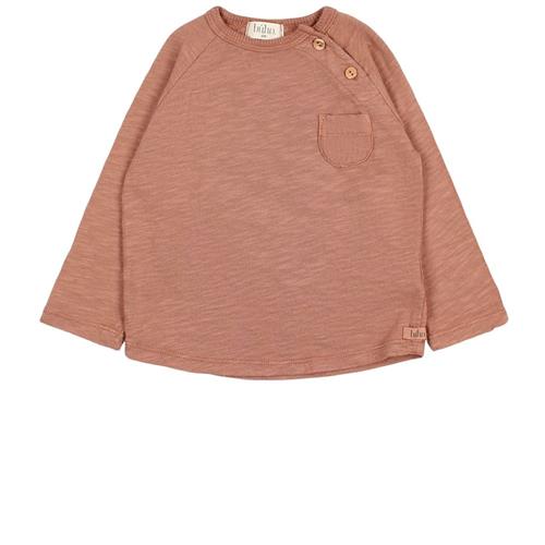 búho T-shirt Med Lomme Cocoa 9 Months  Rød  9 måneder  Drenge, Piger