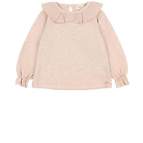 búho T-shirt Med Krave Macadamia 6 Months  Beige  6 måneder  Piger