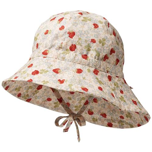 Wheat Chloe Solhat Rose Strawberries 1-3 Months  Creme  1-3 måneder  Piger