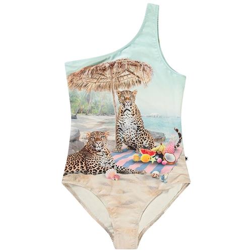 Molo Nai Swimsuit På Stranden 104cm  Beige  104 cm  Drenge, Piger