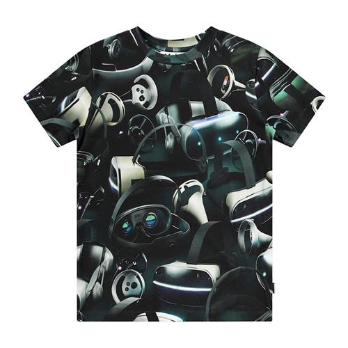 Molo Ralphie T-shirts Short sleeves Virtual Reality 98 cm  Sort  98 cm  Drenge