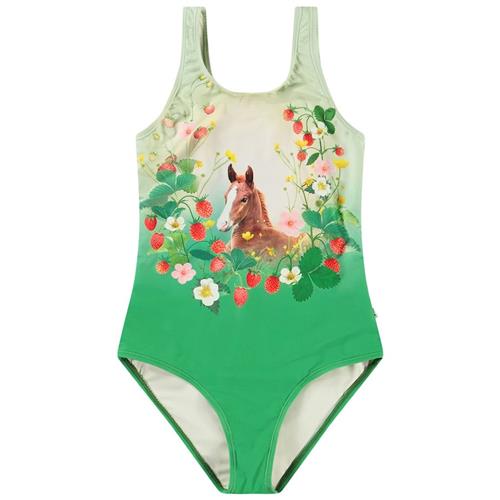 Molo Nika Swimsuit Skønhed 86 cm  Grøn  86 cm  Drenge, Piger