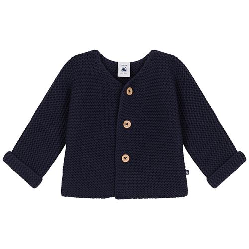 Petit Bateau Cardigan Navyblå 3 Months  Marineblå  3 måneder  Drenge, Piger