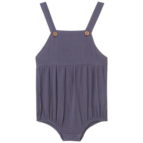 Buddy & Hope GOTS Måns Romper Blueberry 62/68 cm  Blå  62/68 cm  Drenge, Piger