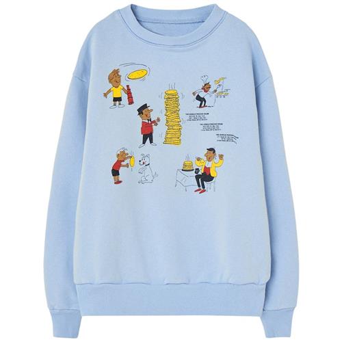 The Animals Observatory Bear Kid Sweatshirt Soft Blue 3 Y  Blå  3 år  Drenge, Piger