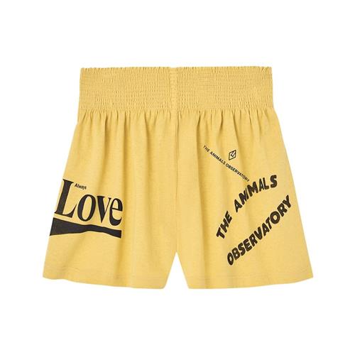 The Animals Observatory Ostrich Kid Shorts Yellow 12 Y  Gul  12 år  Drenge, Piger