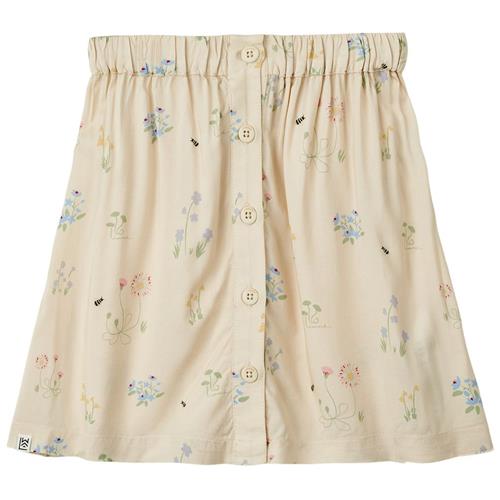 Liewood Rosita Mønstret Nederdel Flora/Sandy 98 cm  Beige  98 cm  Piger