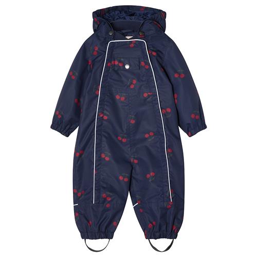 Kuling Milano Overtræksdragt Med Skal Navy Cherry  80 cm Shell Marineblå  80 cm  Drenge, Piger