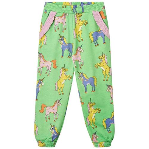 Småfolk Unicorns Joggingbukser Minty Green Tea 3-4 Y  Grøn  3-4 år  Piger