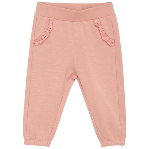 Minymo Baby Sweatpants Peach Beige 74 cm  Lyserød  74 cm  Piger