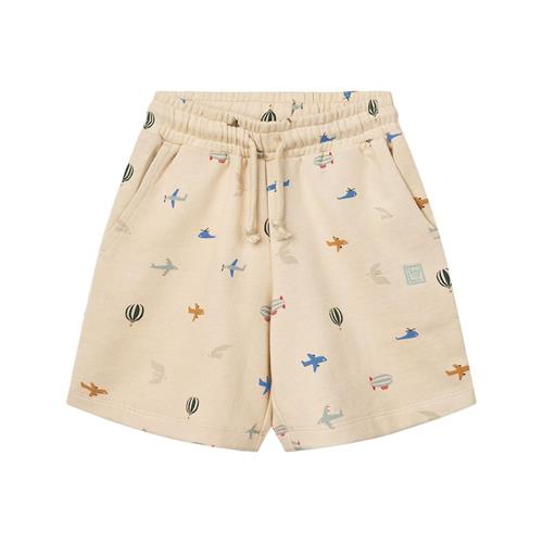 Liewood GOTS Gram Sweatshorts Aviator Ecru 110 cm  Creme  110 cm  Drenge, Piger