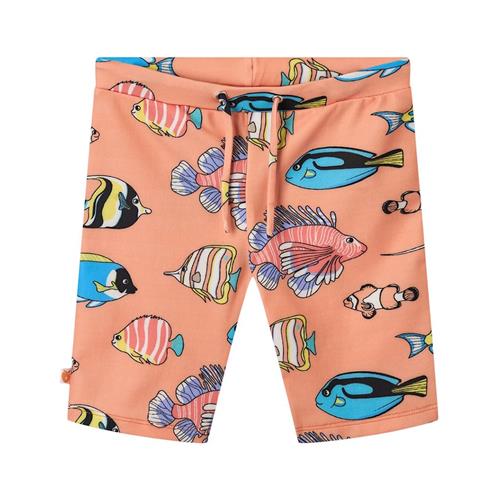 Småfolk Fish Badebukser Papaya 2-3 Y  Orange.  2-3 år  Drenge