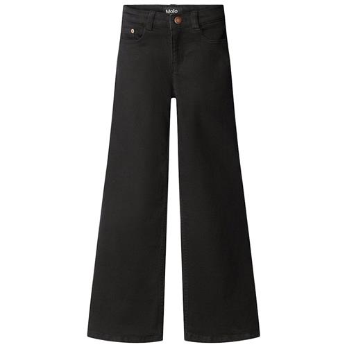 Molo Asta Woven Pants Black Black 116 cm  Sort  116 cm  Piger