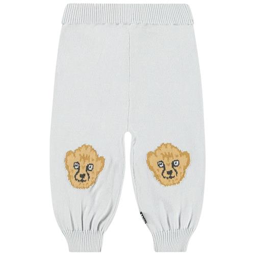 Molo Sol Soft Pants Skywriting 68 cm  Blå  68 cm  Drenge, Piger