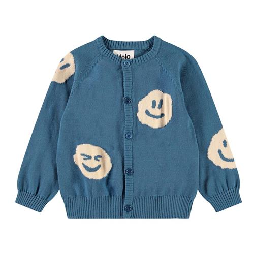 Molo Brody Cardigan Lagoa 62 cm  Blå  62 cm  Drenge, Piger