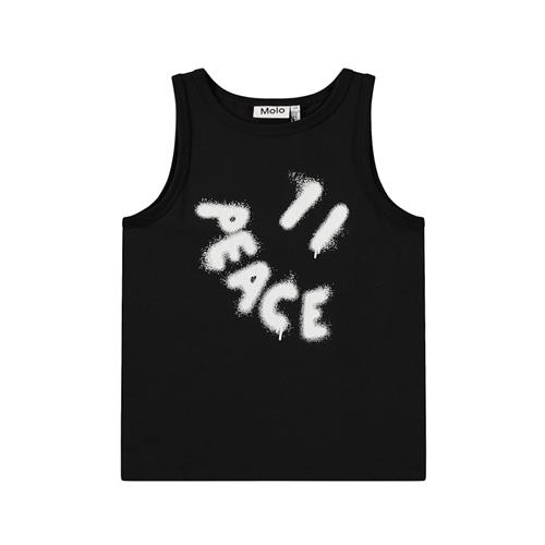 Molo Rave Sleeveless Top Black 104cm  Sort  104 cm  Drenge
