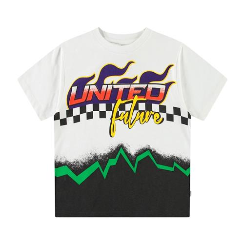 Molo Rodney Short-Sleeved T-Shirt United Future 116 cm  Hvid  116 cm  Drenge